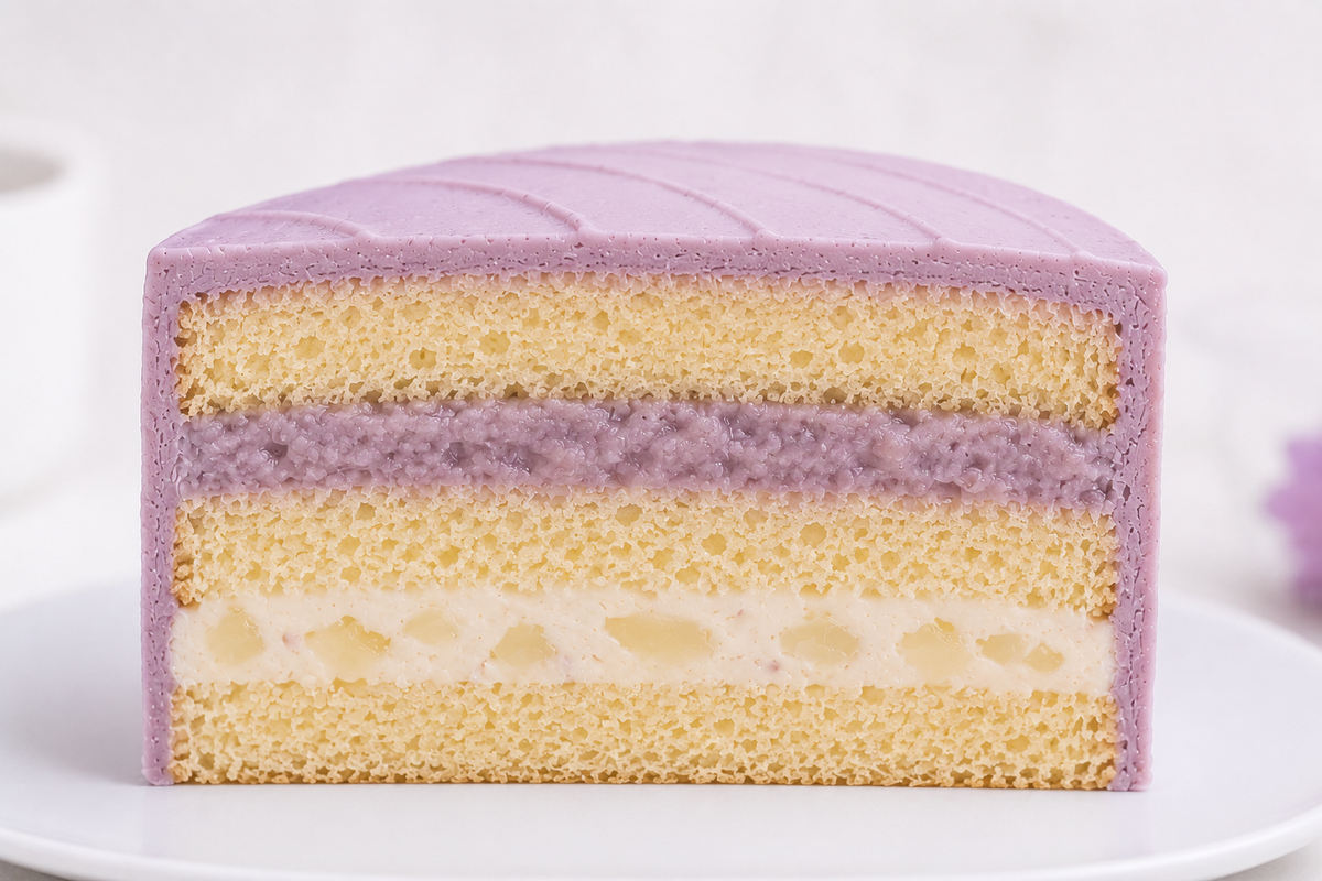 Lavender Fig & Blueberry Celebration Cake