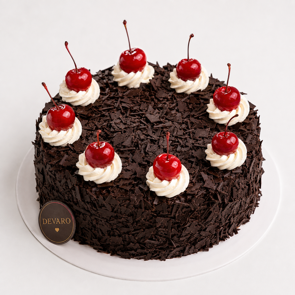 Classic Black Forest Cherry Cake