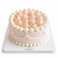 Rose Lychee Pearl Celebration Cake