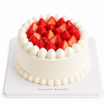 Fresh Strawberry Cream Celebration Cake